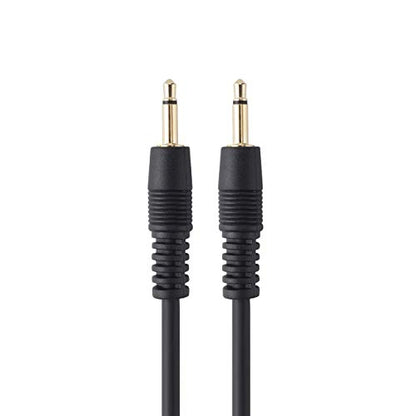 TENINYU 3.5mm Mono Cable - 12V Trigger, IR Infrared Sensor Receiver Extension Extender, 3.5mm 1/8" TS Monaural Mini Mono Audio Plug Jack Connector Male to Male Cable (6FT) - size: 6FT