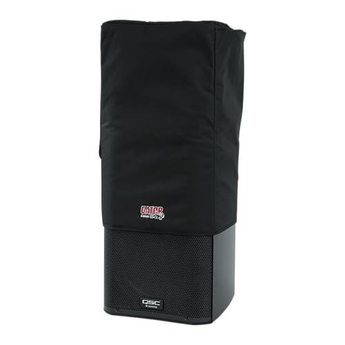 Gator Cases Protective Nylon Speaker Cover for Compact 12" Speaker Cabinets, Fits QSC K12, Yamaha DXR12 and more (GPA-CVR12) - size: 12" Speaker