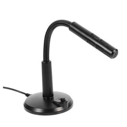 USB Microphone Base for Laptop and Desktop for Gaming Streaming and Voice Chat Compact Design Easy to Use No Drivers Required