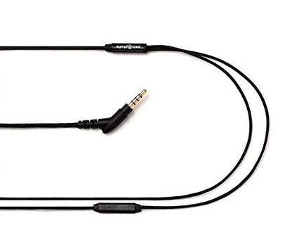 Symphonized Premium Wooden Earphones Wired (3.5mm Jack) Deep Bass Sound, 3D Sound, Microphone Volume Control, 90% Noise Cancelling Earphones for Android