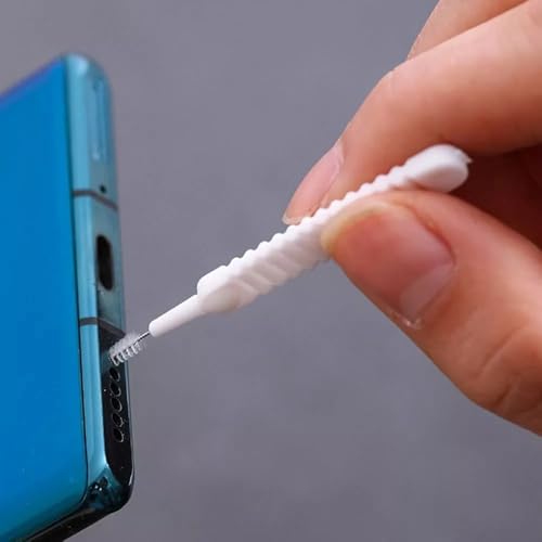 10 Pack Phone Charge Port Cleaning Tool kit,Anti-Clogging Mini Brushes Cleaner for iPhone 17 Pro Max Speaker and Receiver, Multifunctional Cleaning Tool Compatible with AirPods 4,Tablet Camera Etc