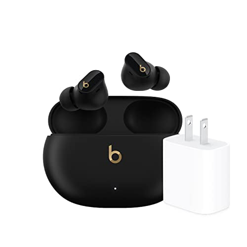 Beats Studio Buds + with Apple 20W USB-C Power Adapter - Black/Gold - color: Black/Gold, style: With Power Adapter