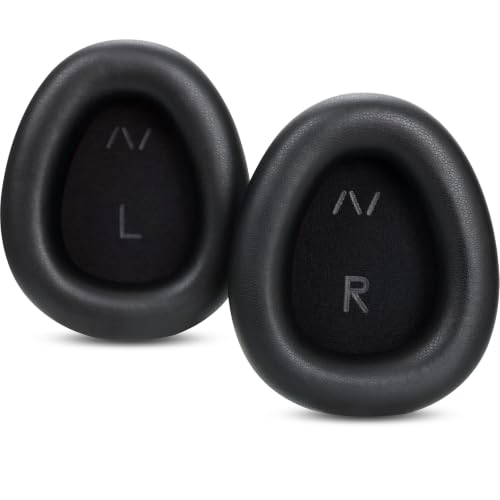 Earpads Replacement for Skullcandy Aviator 900,Memory Foam Cushions, Black | Protein Leather,Breathable, Durable, Sweat-Resistant, Easy to Install