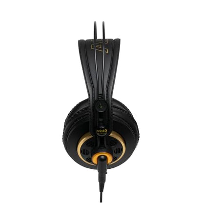 AKG K240STUDIO Semi-Open Studio Headphones | XXL transducers with Varimotion diaphragms and 55 Ohm impedance for mixing, mastering and playback - style: Over Ear Headphones