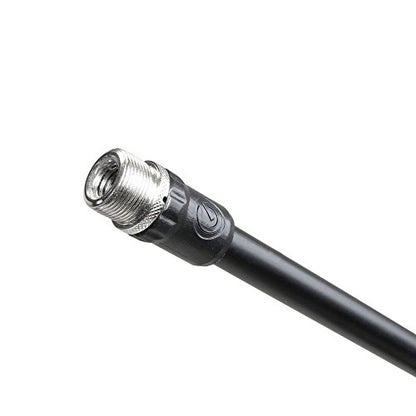 Gravity MS 2322 B Microphone Stand with Round Base and 2-Point Adjustment Telescoping Boom (GMS2322B) - style: Round Base and 2-Point Adjustment Telescoping Boom