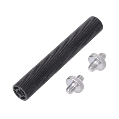 Stand Microphone Adapter 1/4 Inch Camera Mount Rod Set with Female to Female Coupler and Male Screws - color: 10cm