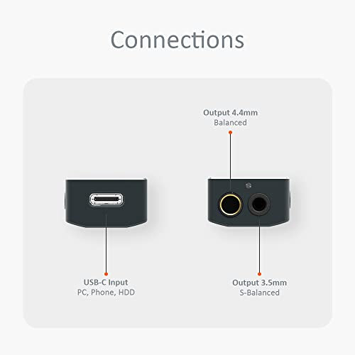 iFi GO bar - Portable DAC/Headphone Amp Featuring - Hi-Res PCM 384kHz/DSD256 - Analogue XBass+ and XSpace Processing