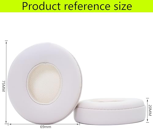 Replacement Ear Pads Compatible with Beats Solo 3.0 Wireless Pink - color: Pink