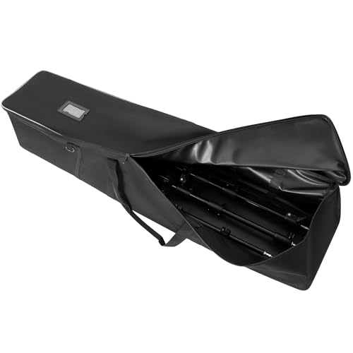 Multifunctional Tripod Bag 50 X 10 X 10 Inches / 127 X 25.5 X 25.5 cm Heavy Duty Tripod Carrying Case with Handle for Lights, Speakers, Cameras, Booms, Microphone Stands, Black - size: 50 X 10 X 10 Inch