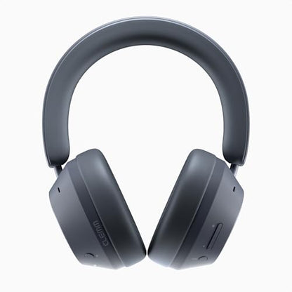 Clemm Ambience Over-Ear Headphones, Active Noise Canceling & Transparency Mode, 65H Playtime, Bluetooth, 40mm Drivers, Built-in Mic, Memory Foam Earcups, Aux Cable Included, Graphite - color: Graphite