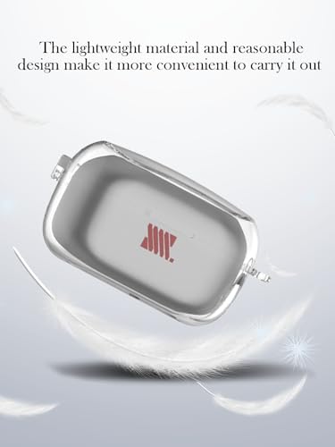Case for AVIOT TE-V1R-HEN hololive English -Myth- Collaboration Wireless Earbuds,Soft Protective,Shockproof,BOVUGAC Silicone Case Cover with Keychain & Cleaning Kit & Lanyard-Clear - color: Clear