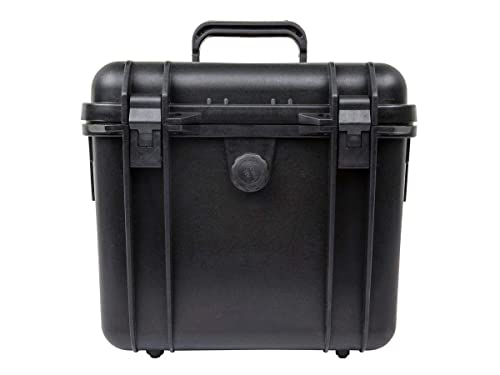 Monoprice Weatherproof/Shockproof Hard Case - Black IP67 Level dust and Water Protection up to 1 Meter Depth with Customizable Foam, 11" x 8" x 10", 9.9 Liter - color: Black, size: 9.9 Liter, style: Case