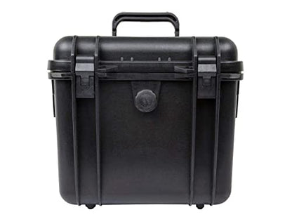 Monoprice Weatherproof/Shockproof Hard Case - Black IP67 Level dust and Water Protection up to 1 Meter Depth with Customizable Foam, 11" x 8" x 10", 9.9 Liter - color: Black, size: 9.9 Liter, style: Case