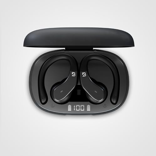 Back Bay Audio Runner Wireless Earbuds for Running, Wrap Around Earbuds - color: Black