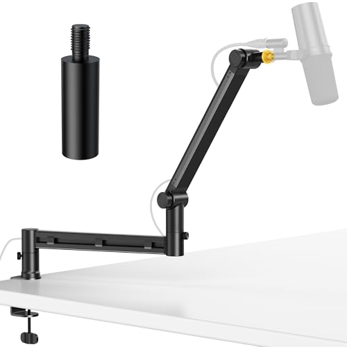 AA AUDIO ACCESSORY Low Profile Mic Boom Arm with Extension Rod