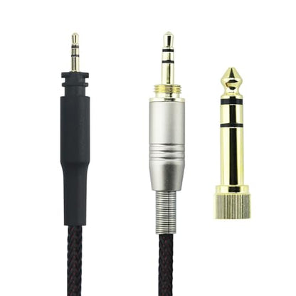 Replacement Cable for SHURE SRH840 SRH940 SRH440 SRH750DJ Headphones Braided Wire Audio Upgrade HiFi Stereo Cord 150cm/4.5ft
