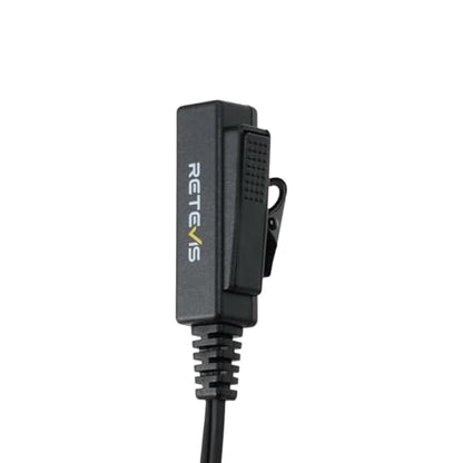 Retevis Walkie Talkie Headset with Mic, for RT22/RT68/RT21/H777 | G-Type, Big PTT, 2 Pin, Compatible with Baofeng 888S, Pxton, Kenwood Walkie Talkie, Walkie Talkie Earpiece(10 Pack) - style: G Shape Earhook