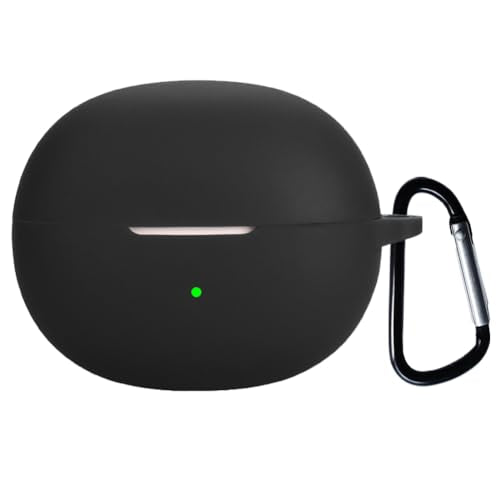 Silicon Case Cover Compatible with King Lucky Clip on Earbuds Open Ear Headphones i121 True Wireless Earbuds - color: Black