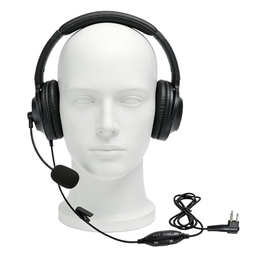 CP200 CP200D Noise Cancelling Radio Overhead Headset with Boom Mic Walkie Talkie Headphone VOX PTT Earpiece for CP100D CP185 CLS1110 CLS1410 RDM2070D RMM2050 RDV5100 RDU4160D BPR40
