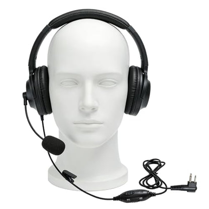 CP200 CP200D Noise Cancelling Radio Overhead Headset with Boom Mic Walkie Talkie Headphone VOX PTT Earpiece for CP100D CP185 CLS1110 CLS1410 RDM2070D RMM2050 RDV5100 RDU4160D BPR40