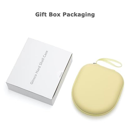 Ginsco Universal Headphone Case Compatible with JBL Tune 510BT 720BT, Sony WH-CH 720N/WH-CH520, with Sony/JBL/Soundcore Life Q20i Q30/BERIBES/TOZO/KVIDIO etc Wireless Headphones (Butter Yellow) - color: Butter Yellow