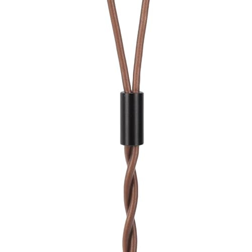 IEM Cable with Detachable Microphone, 0.78mm 2-Pin Upgrade Cable for ZS10 PRO ZSN PRO, OFC 3.5mm Earphone for Audiophile Headphones, Compatible with QDC UE TRN CCA