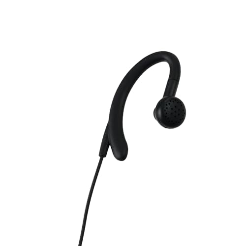 Retevis Walkie Talkie Headset with Mic, for RT22/RT68/RT21/H777 | G-Type, Big PTT, 2 Pin, Compatible with Baofeng 888S, Pxton, Kenwood Walkie Talkie, Walkie Talkie Earpiece(10 Pack) - style: G Shape Earhook