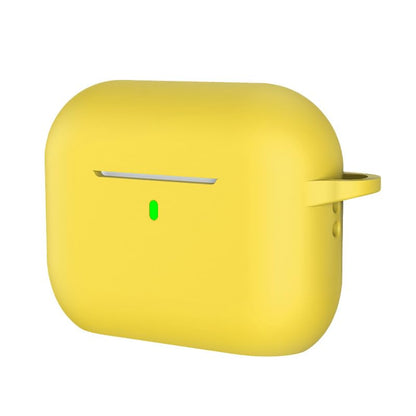 Shockproof Silicone Cover for Wireless Earbuds Case Shell with AntiScratch Protections Nonslip Grip Protector - color: Yellow