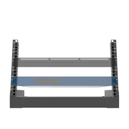 6U Desktop Network Rack 19 inches Small Open Frame Rack 2 Post - size: 6U