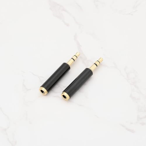 OTOTEC 8피스 4극 - 3극 잭 컨버터 어댑터 TRRS 암 - TRS 수 마이크 커넥터 3.5mm 플러그 잭 컴퍼터 폰용
