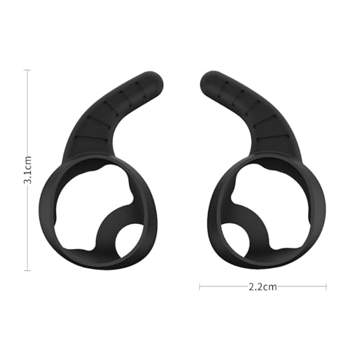 5 Pairs Silicone Ear Hook for Beats Solo Buds, Replacement Anti-Slip Tips | Soft Anti-Fall Ear Cover, Secure Fit, Wireless Earbuds Replacement Accessory for Beats Solo Buds