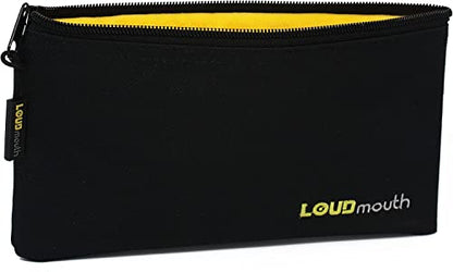 LOUDmouth Zippered Pouch for Handheld Wired Microphones | Mic Bag | 9.25" x 5" (3 Pack) - size: 3 Pack