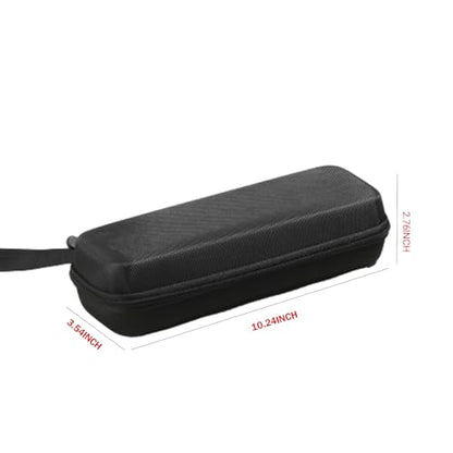 Wireless Microphone Case for 1, Hard Carrying Travel Case for Bietrun WXM04 Handheld Dynamic Microphone Wireless Mic Case with EVA Hard Shell Exterior Compatible with 9.8" x2" Wireless Mic-Case Only