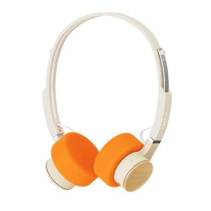 FiiO EH11 Retro On-Ear Bluetooth Headphones, LDAC Hi-Res Wireless, Lightweight 92g, 30H Playtime, Dual Device Connection, App EQ & Gaming Mode, Built-in Mic, Off-White - color: Off-white