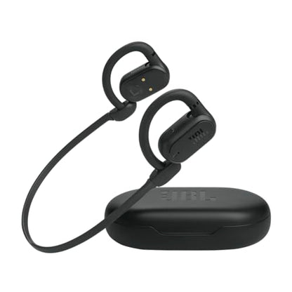 JBL SoundGear Sense - True wireless Open-ear headphones, OpenSound Technology, Splash and dust resistant (Black) (Renewed)