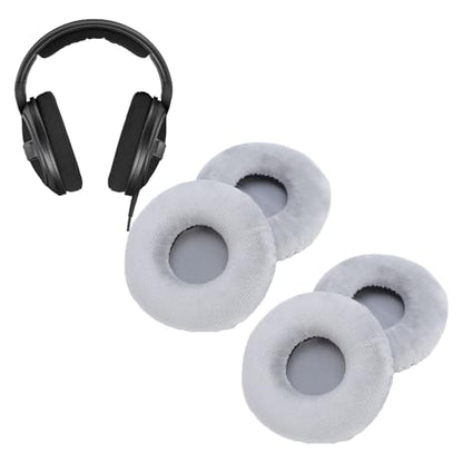 Replacement Ear Pads, 4 Pcs Soft Velour Foam Cushions for Over-Ear Headphones