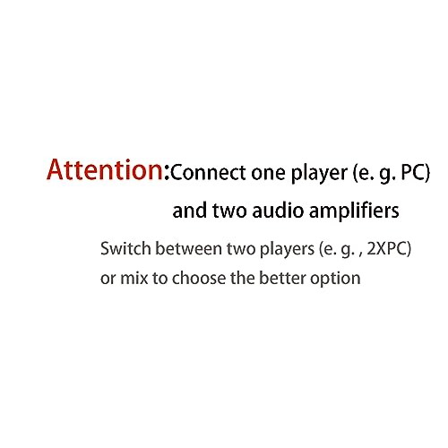 Arklove 2ft Shielded RCA Splitter Subwoofer Stereo Audio Video Cable 1 Male to 2 Female Dual Speaker Y Adapter Connector Extension Cord 24k Gold Plated(2 Pack) - size: 2ft, style: rca 1male to 2female