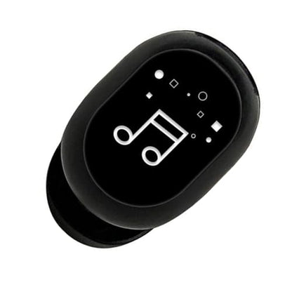 Fabater Single Ear Bluetooth Headset, BT 5.0 3 Hour Playtime Mini Wireless Earbuds, Truck Driver Headset with Touch Control Dual Interconnection IPX4 Sweatproof for Smart Phones PC TV (Black) - color: Black
