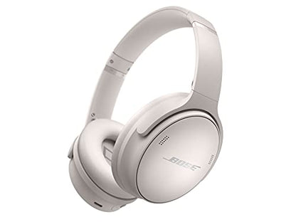 Bose QuietComfort 45 Noise Canceling Bluetooth Headphones (White Smoke) (Renewed) - color: White Smoke