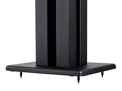 Monolith 24 Inch Speaker Stand (Each) - Supports 75 lbs, Adjustable Spikes, Compatible With Bose, Polk, Sony, Yamaha, Pioneer and others, Black - size: 24 Inch