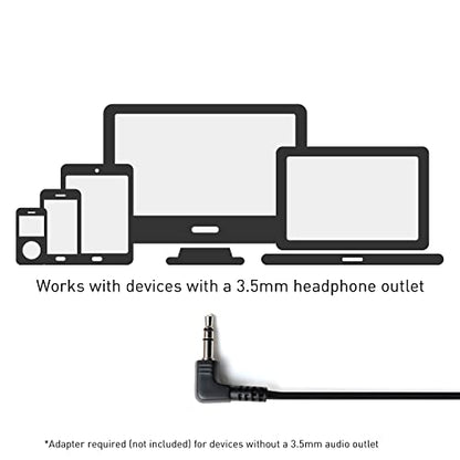 Panasonic Headphones, On-Ear Lightweight Earphones with Microphone and XBS for Extra Bass and Clear, Natural Sound, 3.5mm Jack for Phones and Laptops, Work from Home - RP-HT21M (Black & Silver) - size: 36 x 6.7 x 0.5 inches (Pack of 2), style: On Ear - Wi