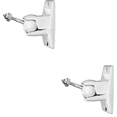 Jumbl SINSB7W ProGrip Ultra Stainless Steel Speaker Wall Mount Bracket, Pair of 2
