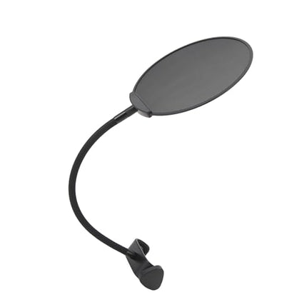 Tbest Microphone Dual Layer Wind Screen Aluminum Alloy