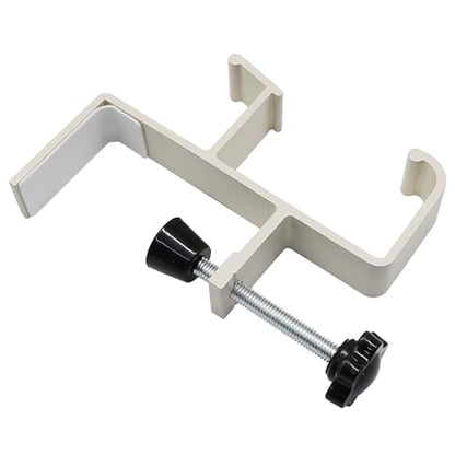 Desk Hooks for Bag & Headset Stand, Cream | Purse Hook for Table, Space-Saving Under Table Hanger, Aluminum - color: Cream