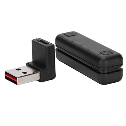 Bluetooth Adapter Low Latency Audio Transmitter for PC Slim 10m Dual Stream ABS