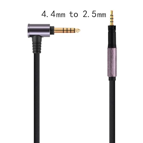 FAAEAL Audio Cable Compatible with Sennheiser Momentum 4 Momentum 3 Momentum 2.0 HD450BT PXC550 HD400S Headphones for Musician Audiophile 4.9ft 4.4mm Plug - style: 4.4mm