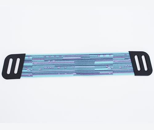Replacement Headband Compatible with Logitech G733 Wireless Purple Blue | Also suitable for Logitech G335 wired gaming headset Headband made of stretch braid and silicone buckle - color: Purple Blue