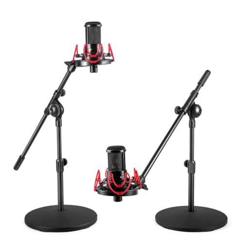 Universal Microphone Shock Mount Adjustable Microphone Stand for All Microphones Size at 18mm-57mm