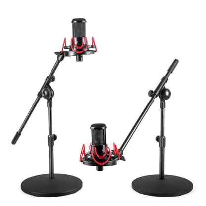 Universal Microphone Shock Mount Adjustable Microphone Stand for All Microphones Size at 18mm-57mm