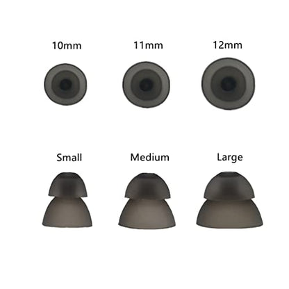 Hearing Aid Domes Small Medium Large for Resound Sure Fit RIC RITE and Open Fit BTE Hearing Amplifier Power Domes - size: Medium (10 Counts)